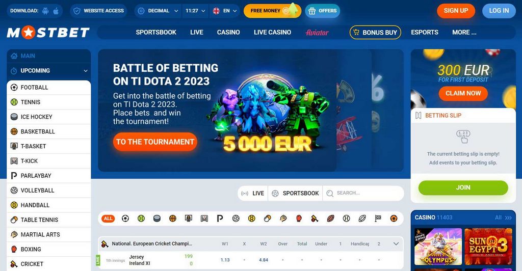 Mostbet - Betting Website